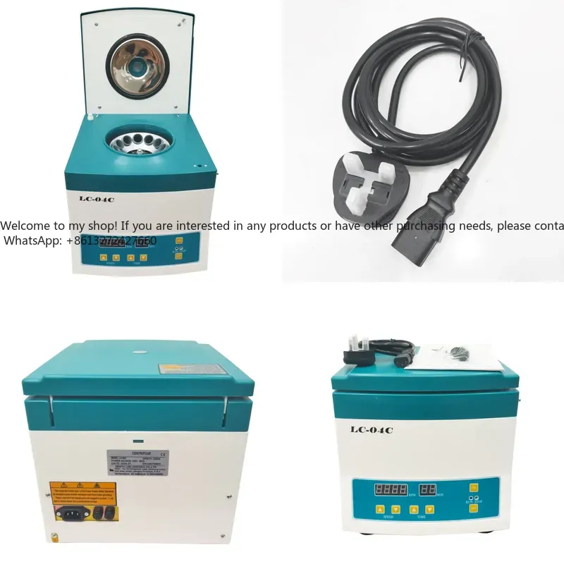 Laboratory Centrifuge - เครื่องปั่นเหวี่ยงแบบตั้งโต๊ะสำหรับห้องปฏิบัติการทางคลินิกในโรงพยาบาล แบบ LED 0-99 นาที 2325xg
