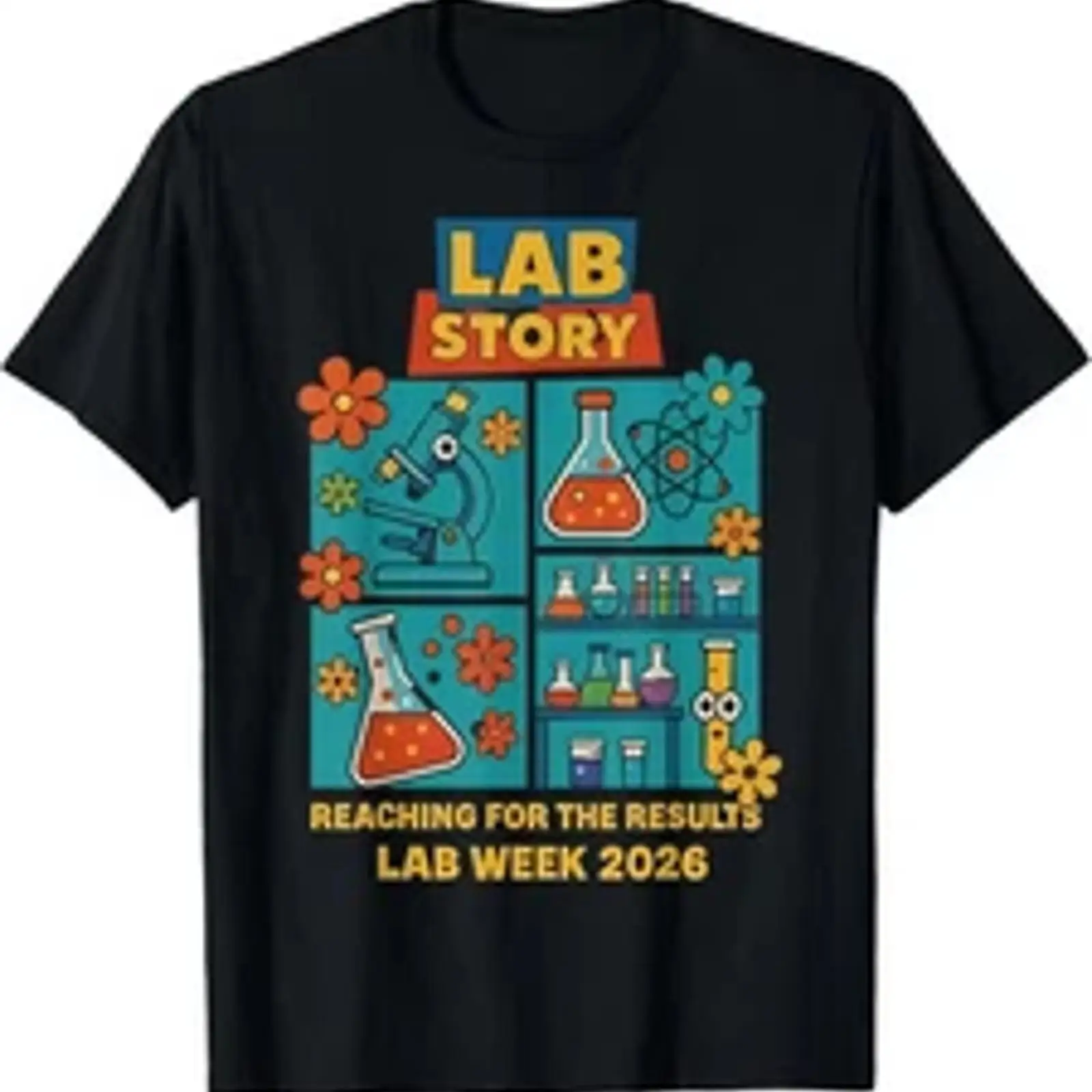 Medical Lab Technician - เสื้อยืดวันพักผ่อนวันที่ 2026 ของงาน Laboratory Week สำหรับช่างเทคนิคทางการแพทย์