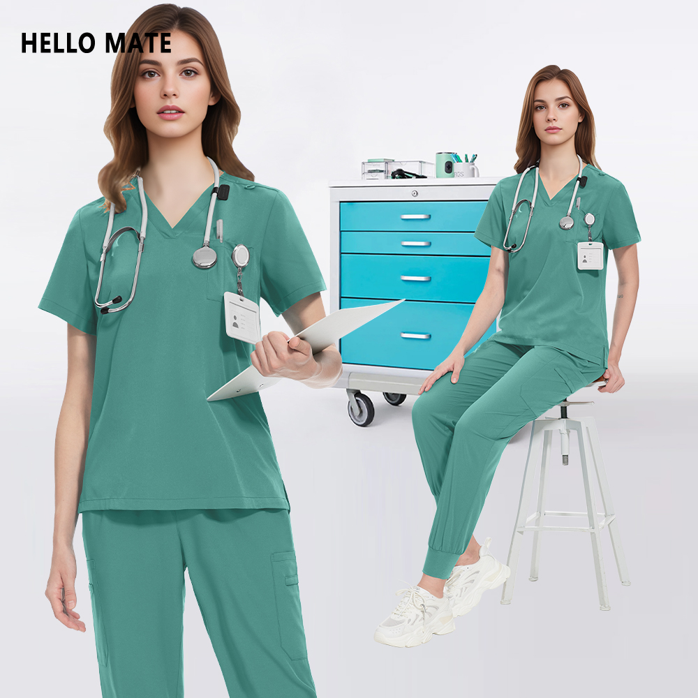 Medical Lab Work - MultilColors ผู้หญิงชุดขัดทางการแพทย์ศัลยกรรมชุดโรงพยาบาล Lab Workwear ความงามเสื้อผ้าทํางานพยาบาลอุปกรณ์เสริมชุดทันตกรรม