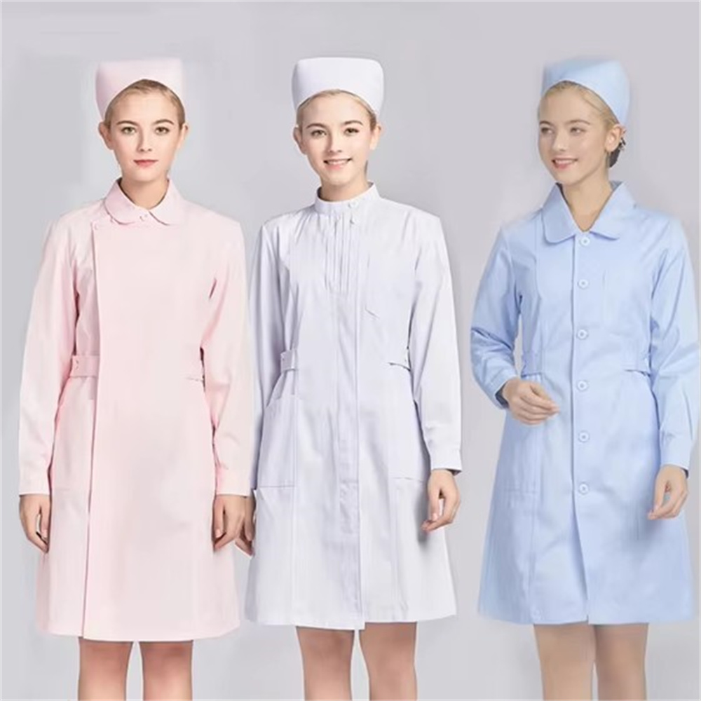 Lab Coat Medical - ใหม่ผ้าฝ้ายบริสุทธิ์ระบายอากาศสีขาวเครื่องแบบเสื้อห้องปฏิบัติการ workwear ร้านเสริมสวยเครื่องแบบทันตกรรมดูแลเครื่องแบบ
