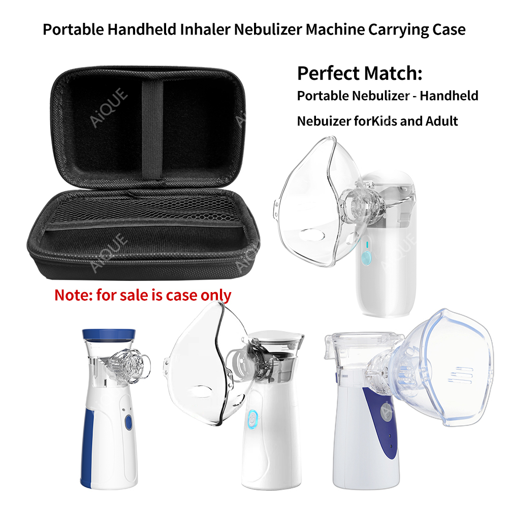 Medical Lab Tech - AiQUE กันกระแทกกันน้ํากระเป๋าถือสําหรับ Nebulizer Medical Silent Ultrasonic