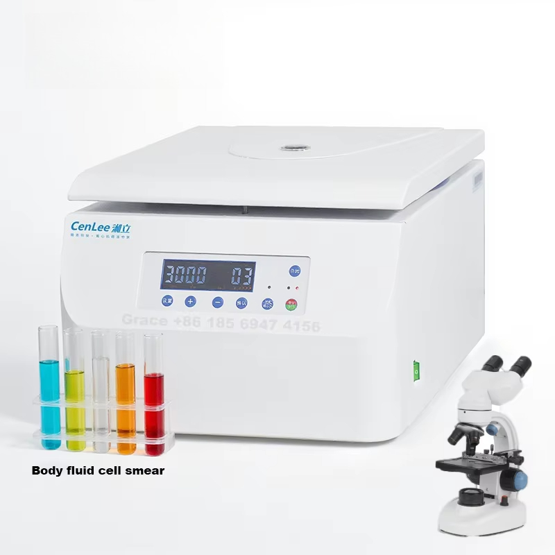 Laboratory Centrifuge - เครื่องปั่นเหวี่ยงอัตโนมัติสำหรับห้องปฏิบัติการ Cenlee Cytospin 3000rpm 730xg สำหรับการปั่นเหวี่ยงเซลล์ในแผ่นสไลด์