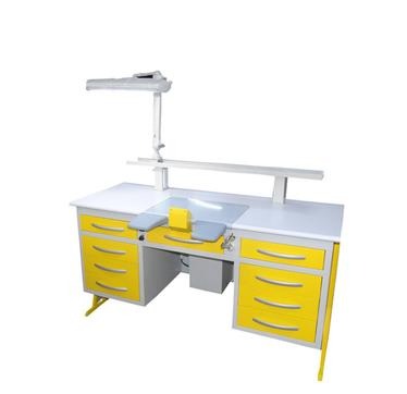 Medical Lab Technician - โต๊ะช่างทันตกรรมเหล็กสำหรับงานห้องปฏิบัติการทางการแพทย์และทันตกรรม 650W