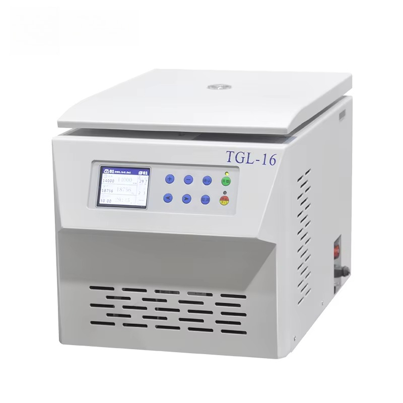 Laboratory Centrifuge - เครื่องปั่นเหวี่ยงในห้องปฏิบัติการแบบแช่เย็นขนาดกะทัดรัด รุ่น TGL-16 ลดราคาพิเศษ: 16000 รอบ/นาที,