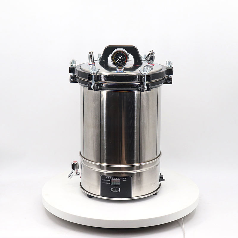 Laboratory Centrifuge - เครื่องนึ่งฆ่าเชื้อด้วยไอน้ำแบบพกพา ขนาด 24 ลิตร สำหรับเครื่องมือสัตวแพทย์ เครื่องนึ่งฆ่าเชื้อเห็ด