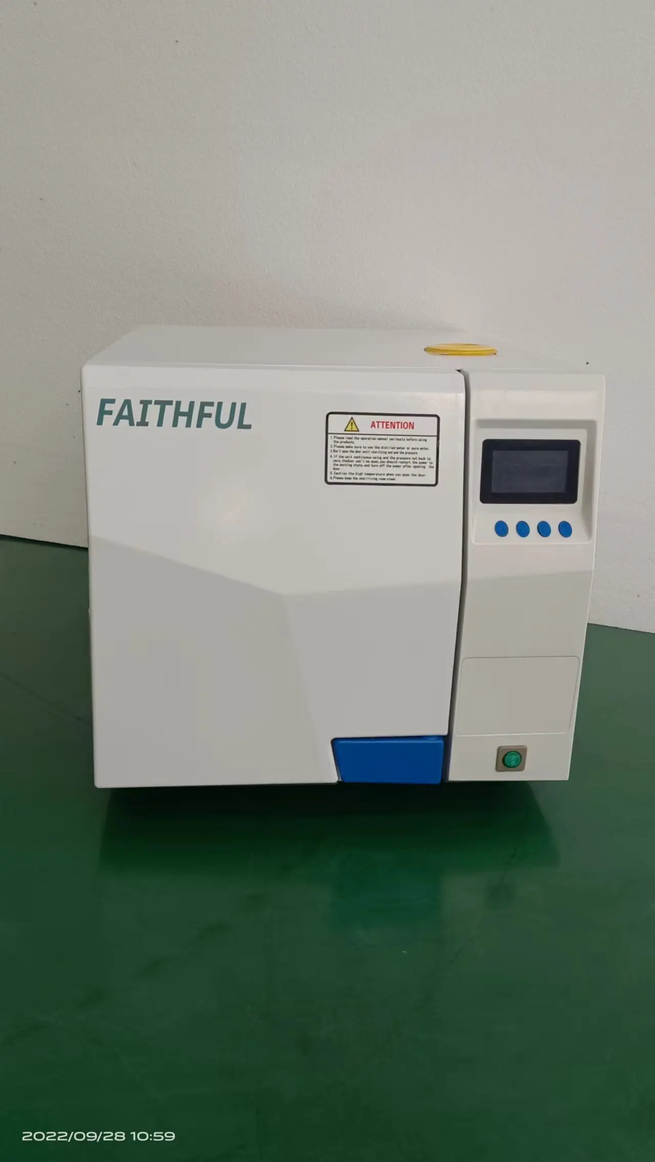 Laboratory Centrifuge - เครื่องนึ่งฆ่าเชื้อด้วยไอน้ำแบบพกพาอัตโนมัติสำหรับทันตกรรม แบบตั้งโต๊ะ