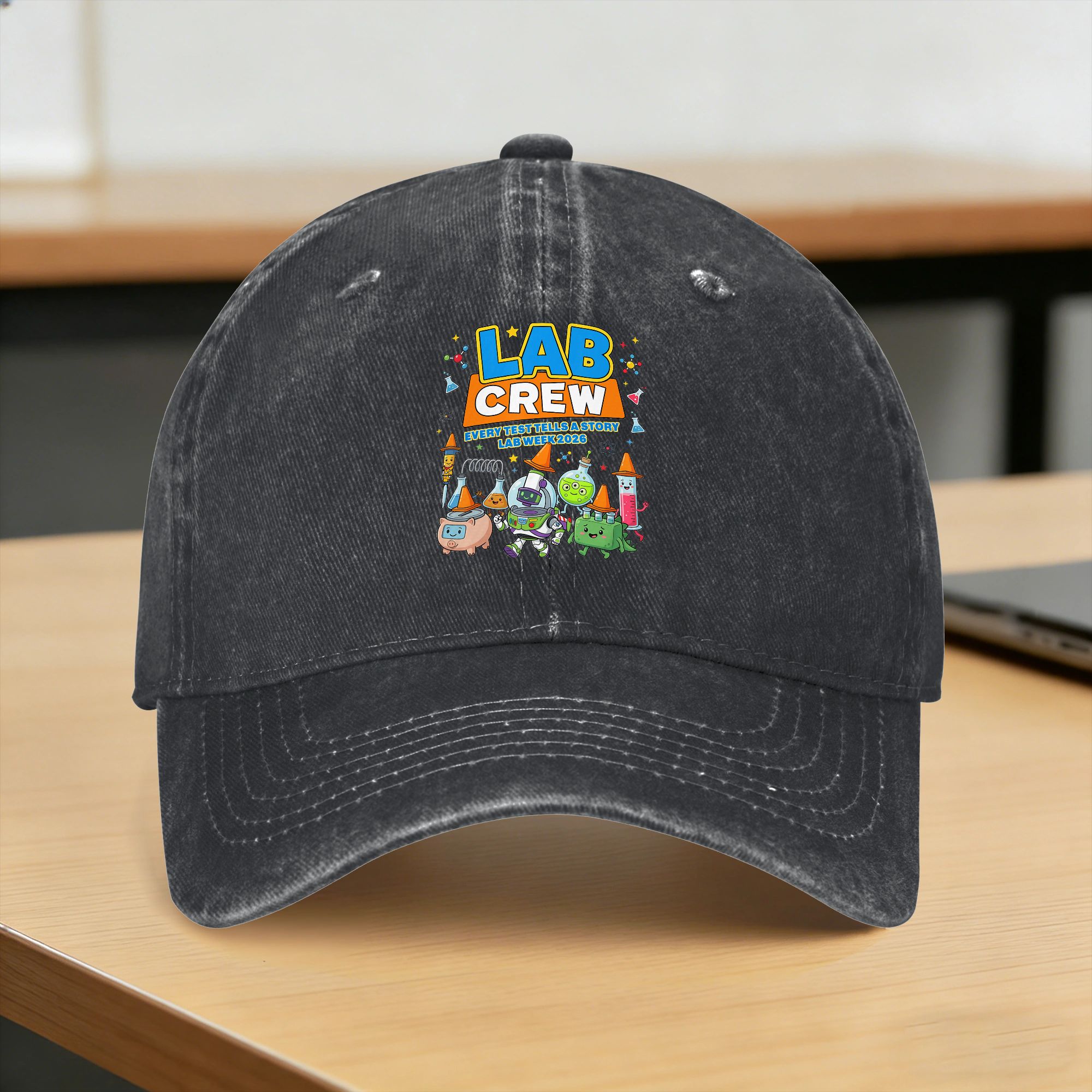 Medical Lab Technician - Lab Crew Lab Week 2026 หมวกเบสบอลทีมช่างเทคนิคห้องปฏิบัติการทางการแพทย์