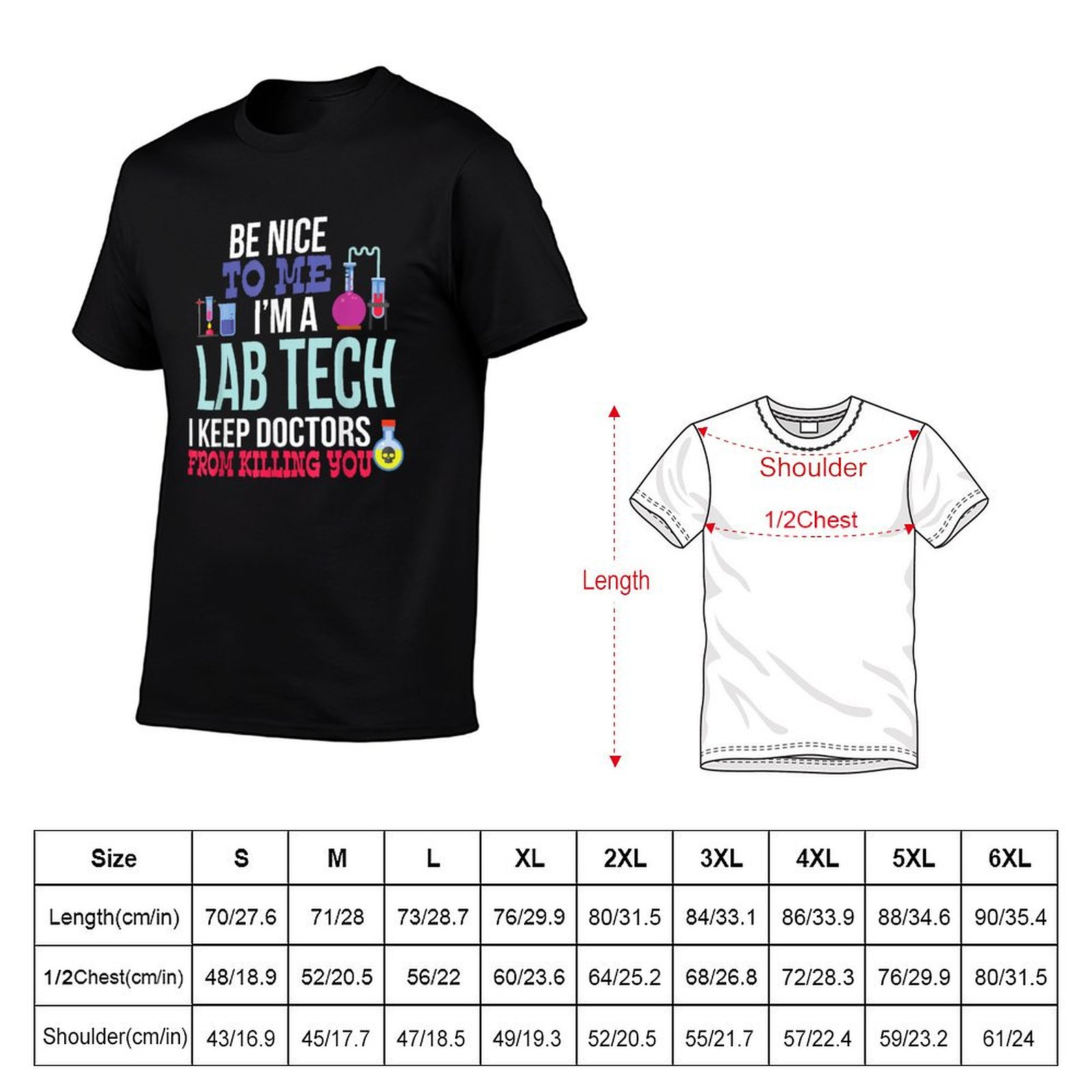 เสื้อยืดตลกๆ สำหรับช่างเทคนิคห - Medical Lab Technician บทวิจารณ์และราคา