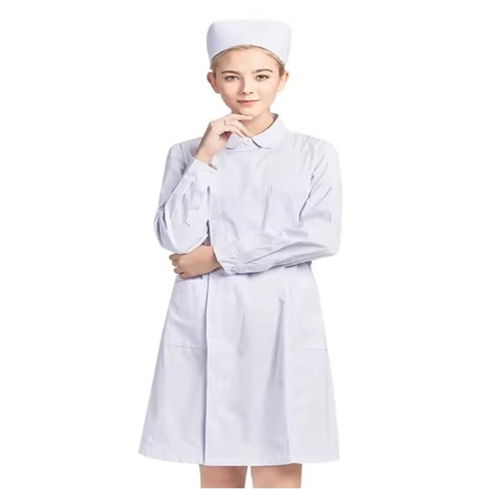 ใหม่ผ้าฝ้ายบริสุทธิ์ระบายอากาศ - Lab Coat Medical บทวิจารณ์และราคา
