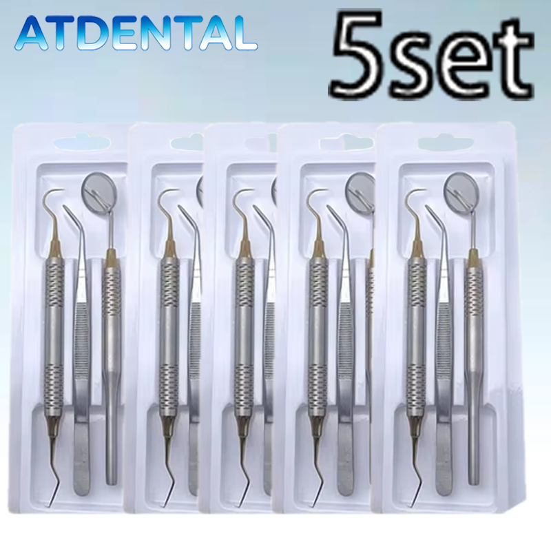 ชุดอุปกรณ์ทำความสะอาดฟันและฟอก - Dental Mirror Probe บทวิจารณ์และราคา