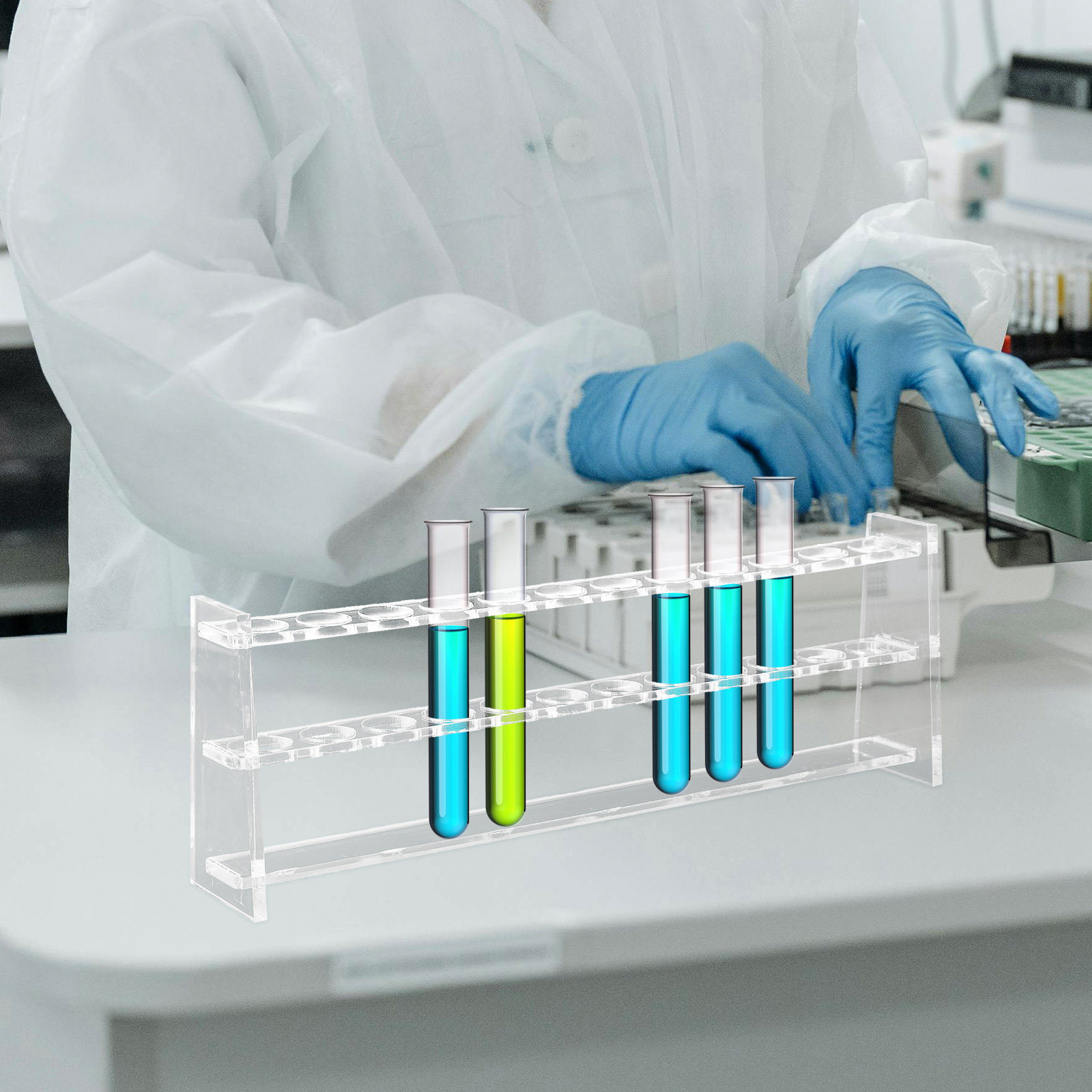 ชั้นวางหลอดทดลอง 12 หลุม อะคริ - Laboratory Centrifuge บทวิจารณ์และราคา