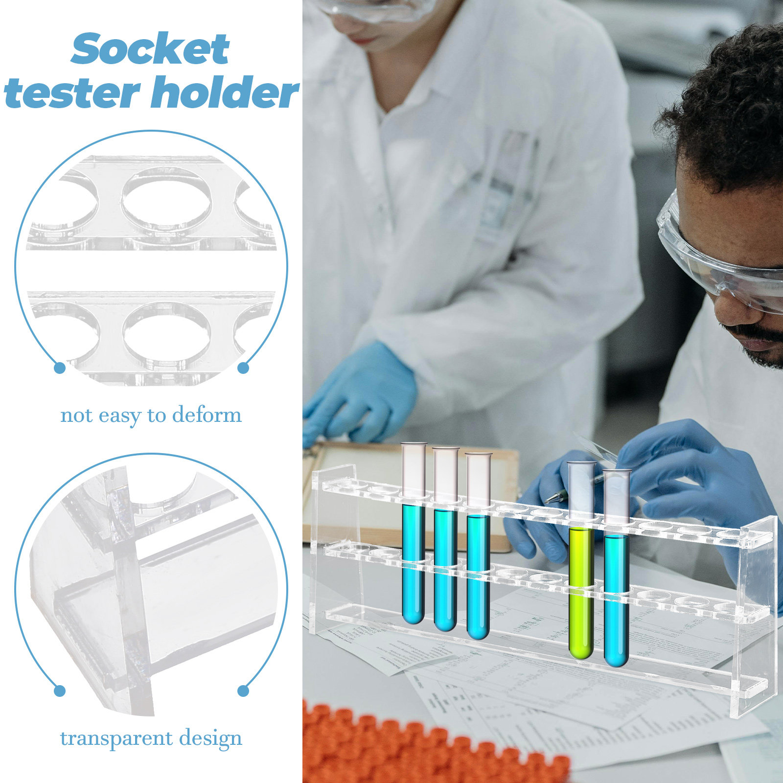 ชั้นวางหลอดทดลอง 12 หลุม อะคริ - Laboratory Centrifuge บทวิจารณ์และราคา