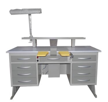 โต๊ะช่างทันตกรรมเหล็กสำหรับงาน - Medical Lab Technician บทวิจารณ์และราคา