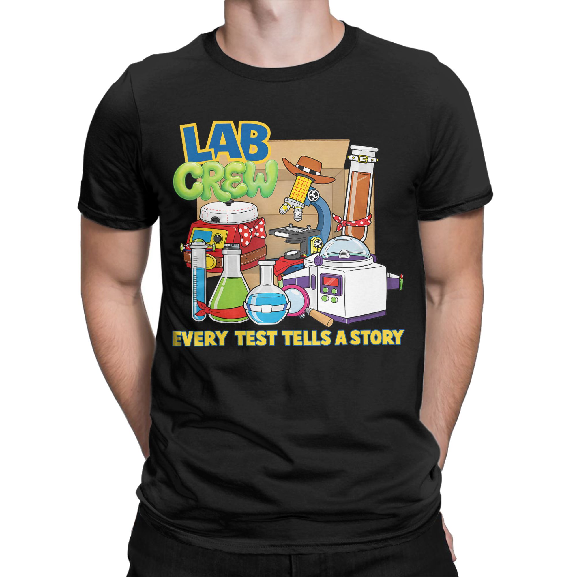 เสื้อยืดทีมช่างเทคนิคห้องปฏิบั - Medical Lab Technician บทวิจารณ์และราคา