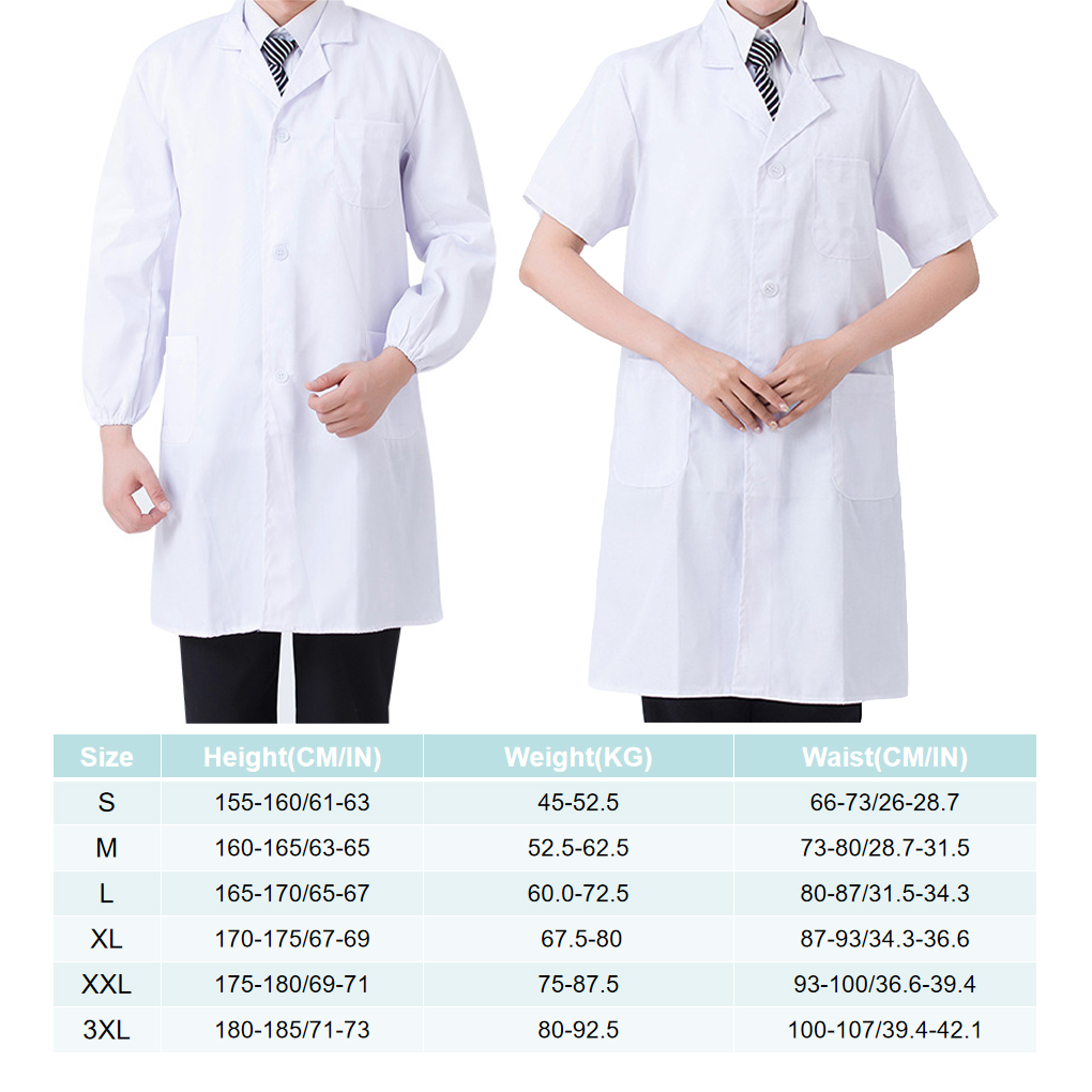 เสื้อโค้ทกระเป๋าห้องปฏิบัติการ - Lab Coat Medical บทวิจารณ์และราคา