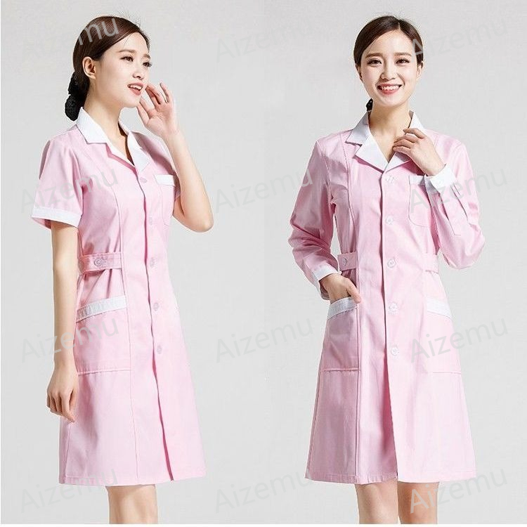 ชุดยูนิเซ็กซ์แขนสั้นสำหรับร้าน - Lab Coat Medical บทวิจารณ์และราคา