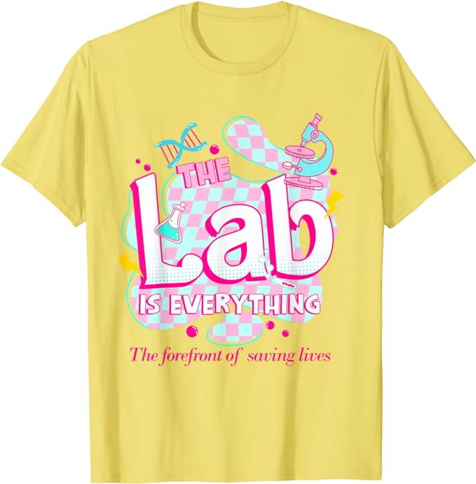 เสื้อยืดลายกราฟิกสำหรับทีมเทคน - Medical Lab Tech บทวิจารณ์และราคา