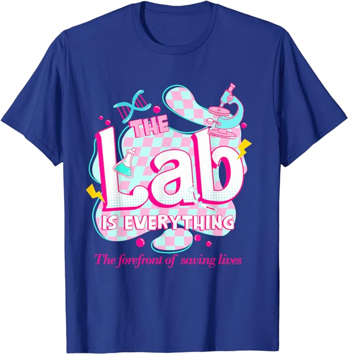 เสื้อยืดลายกราฟิกสำหรับทีมเทคน - Medical Lab Tech บทวิจารณ์และราคา