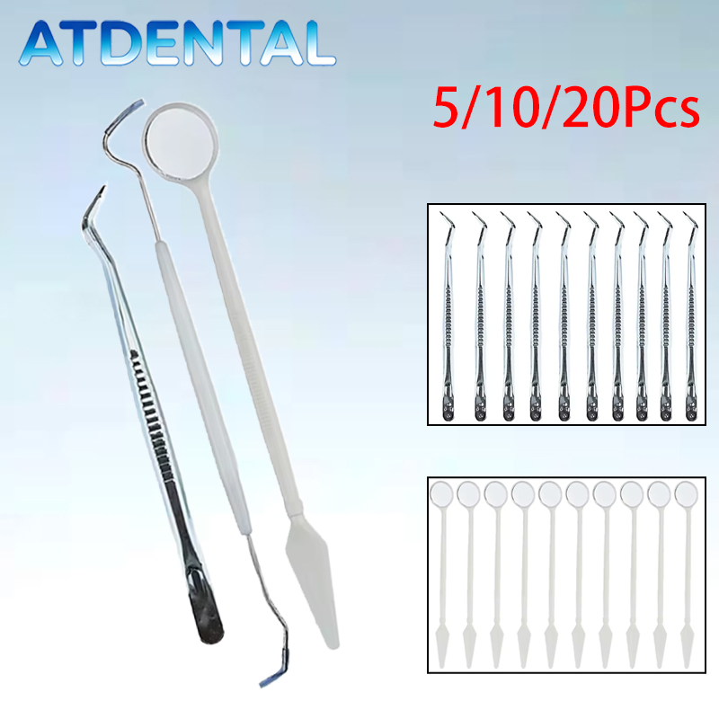 ชุดอุปกรณ์ทันตกรรมแบบใช้แล้วทิ - Dental Mirror Probe บทวิจารณ์และราคา