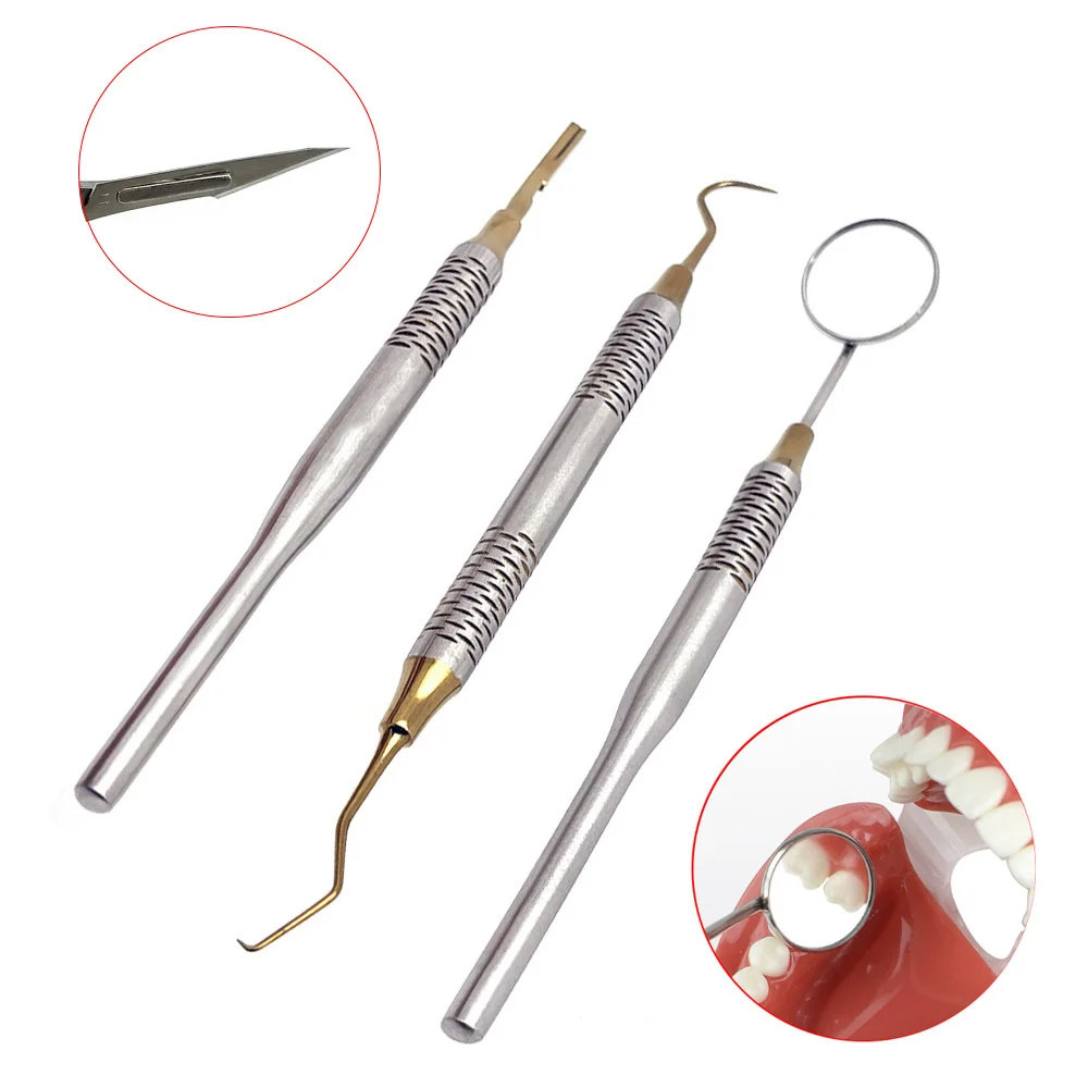 ชุดกระจกตรวจฟันและเครื่องมือสำ - Dental Mirror Probe บทวิจารณ์และราคา