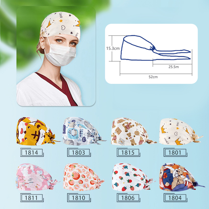 Women Surgicals Caps Cotton Do - Medical Lab Work บทวิจารณ์และราคา