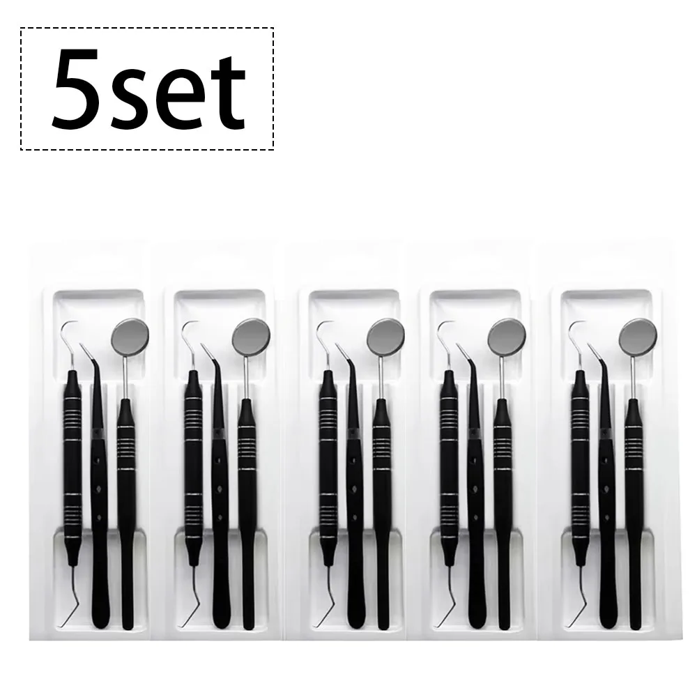 ชุดอุปกรณ์ดูแลช่องปาก 3 ชิ้น/5 - Dental Mirror Probe บทวิจารณ์และราคา