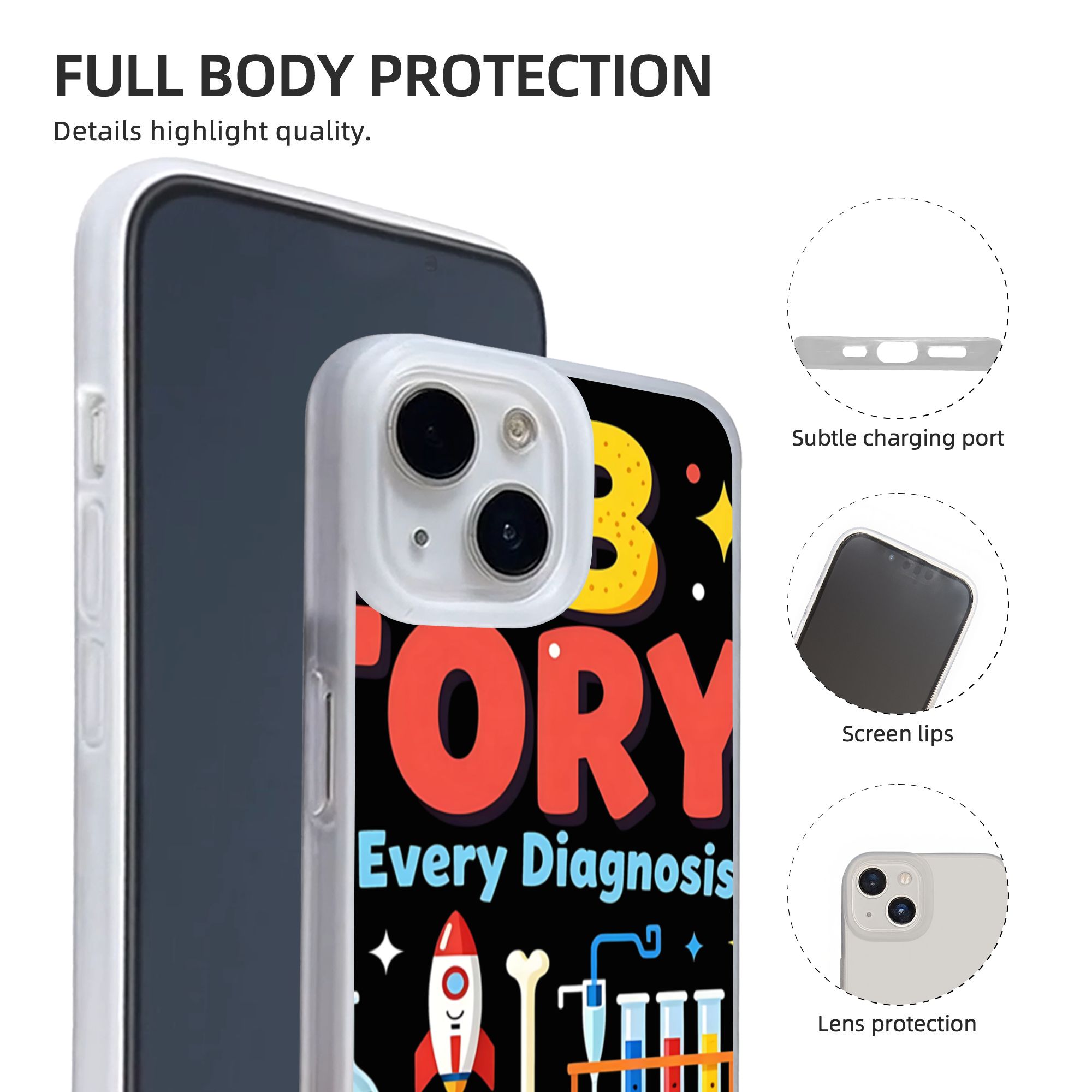 เคสโทรศัพท์กันกระแทก New Armor - Medical Lab Technician บทวิจารณ์และราคา