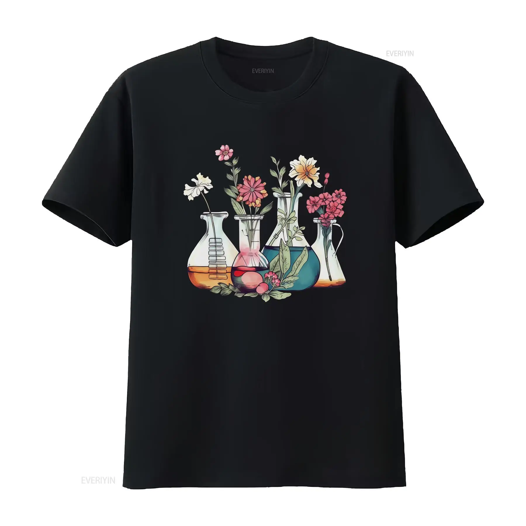 เสื้อยืดลายดอกไม้สำหรับห้องปฏิ - Medical Lab Technician บทวิจารณ์และราคา