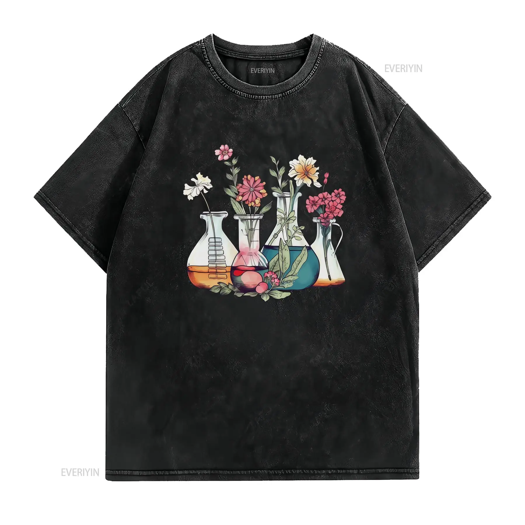 เสื้อยืดลายดอกไม้สำหรับห้องปฏิ - Medical Lab Technician บทวิจารณ์และราคา