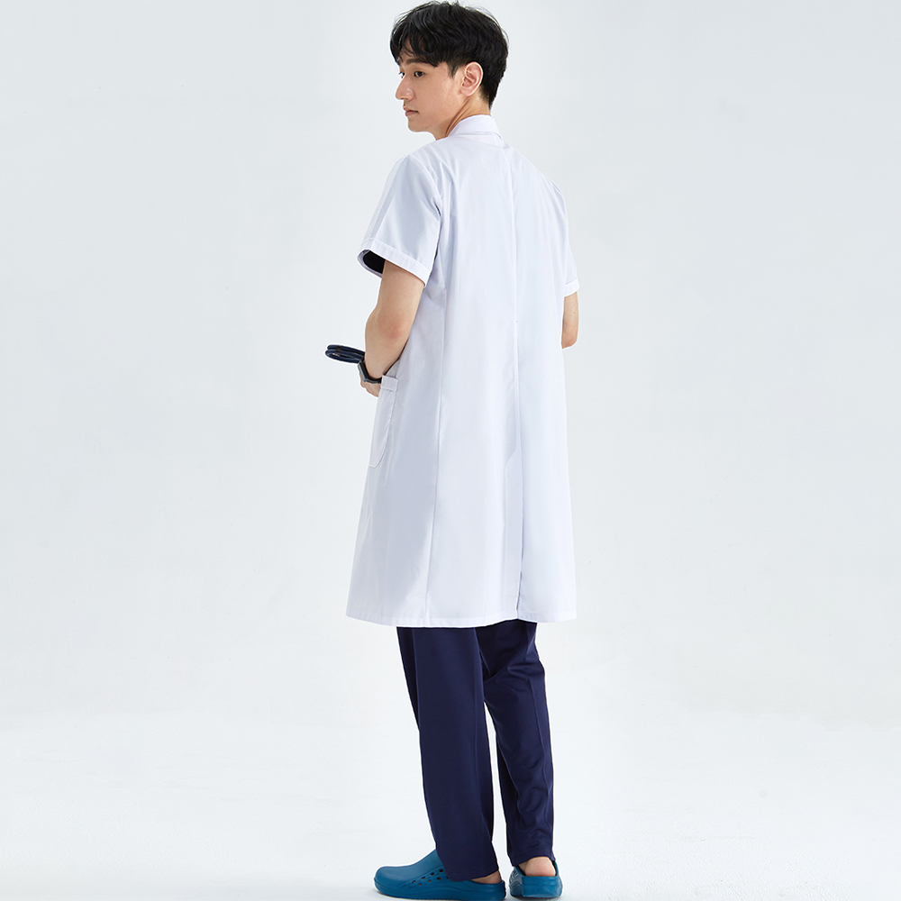 Unisex เสื้อสีขาว Lab Coat แพท - Lab Coat Medical บทวิจารณ์และราคา